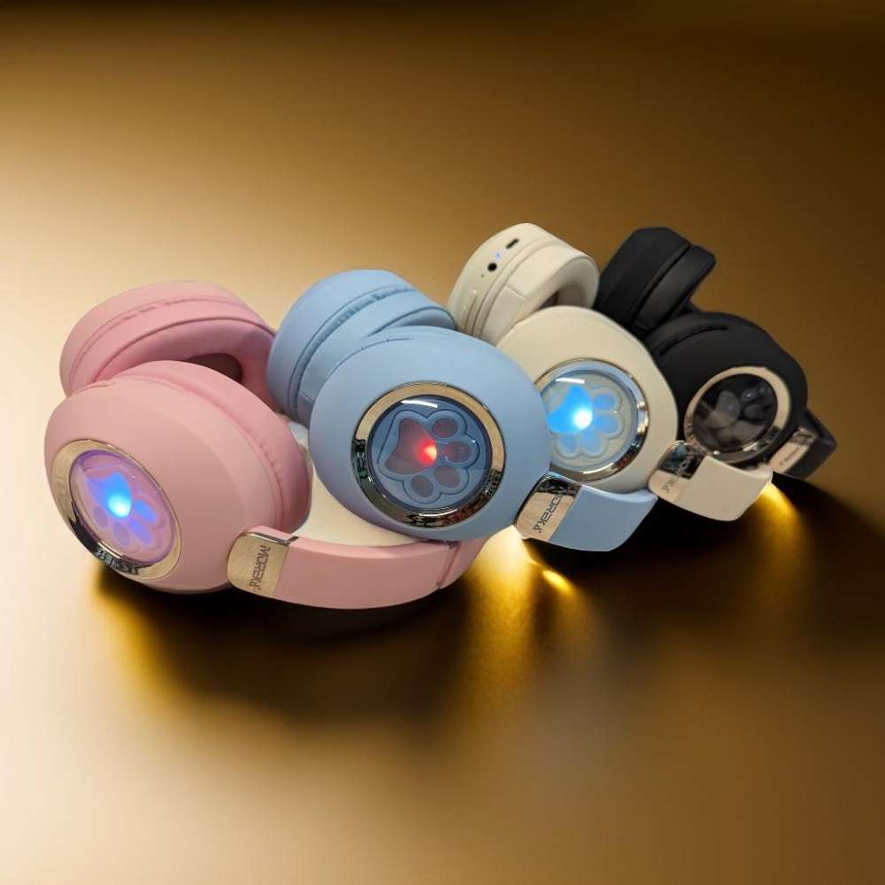 Audífonos Diadema Bluetooth Moreka BL014 Inalámbrico Plegable