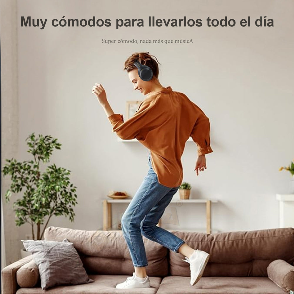 Audífonos Bluetooth V5.4 Moreka BL016 200mAh 40mm Cancelación de Ruido (copia)