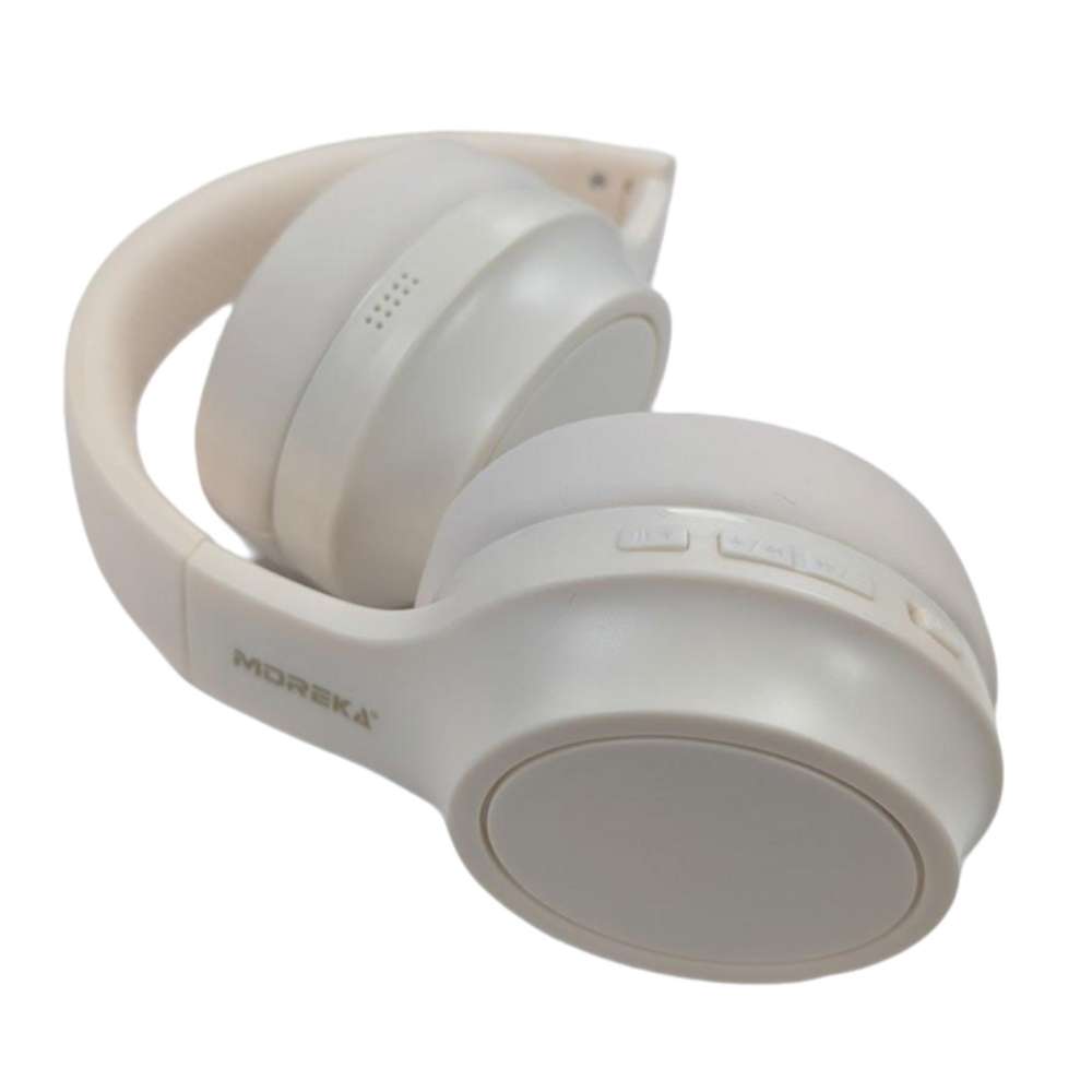 Audífonos Bluetooth V5.4 Moreka BL017 200mAh 40mm Cancelación de Ruido