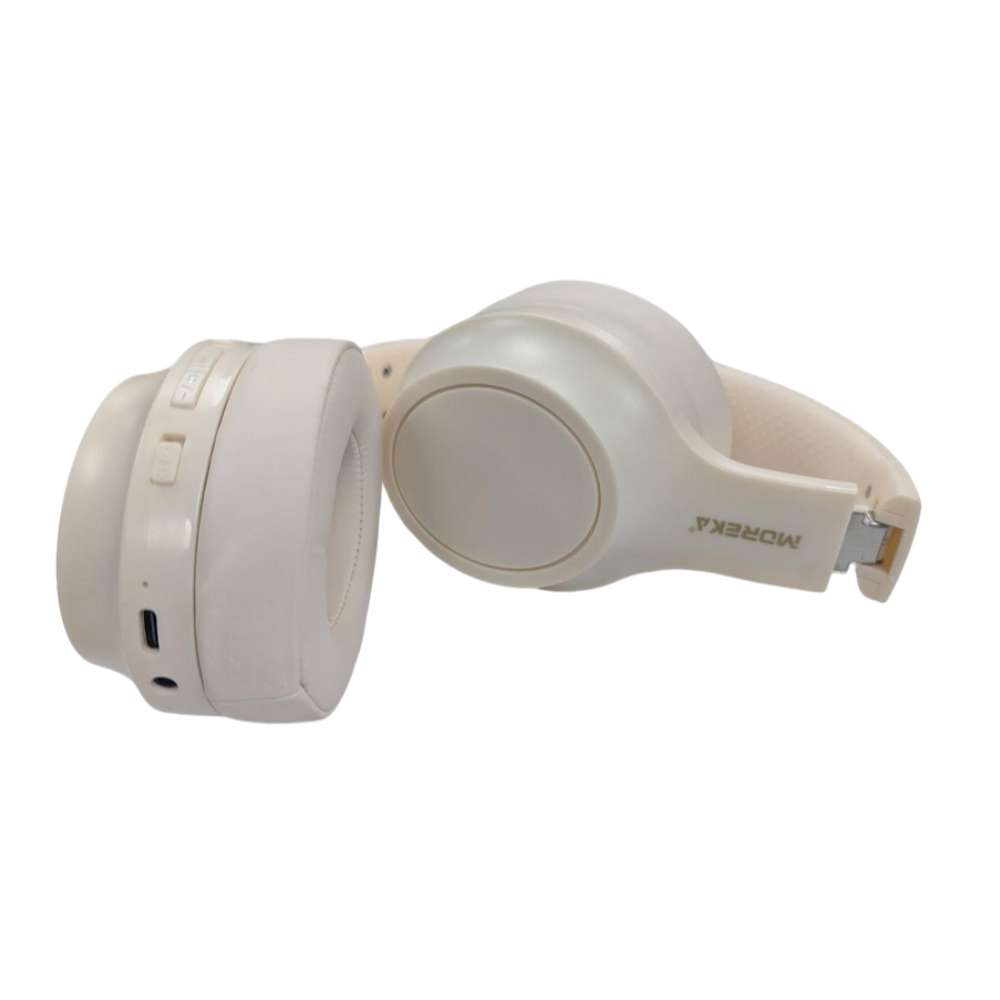 Audífonos Bluetooth V5.4 Moreka BL017 200mAh 40mm Cancelación de Ruido