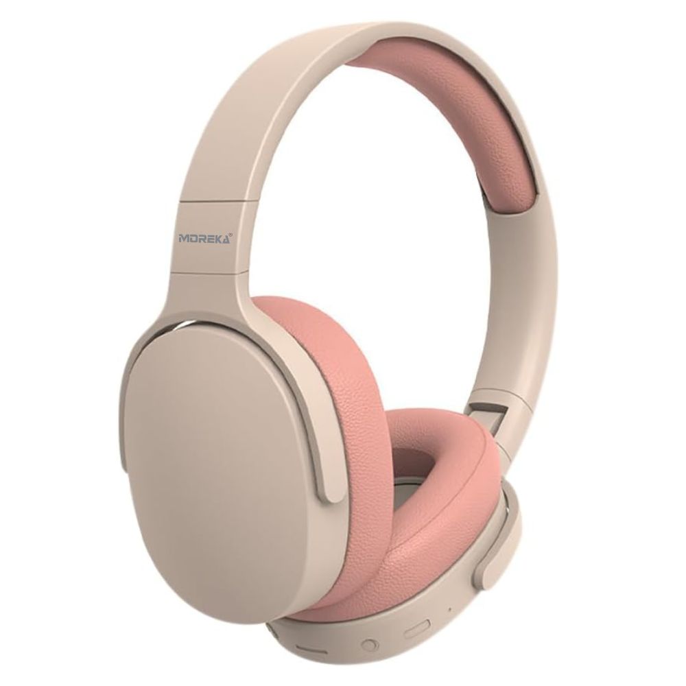 Audífonos Bluetooth 5.4 Moreka BL027 12 horas de musica AUX 3.5mm