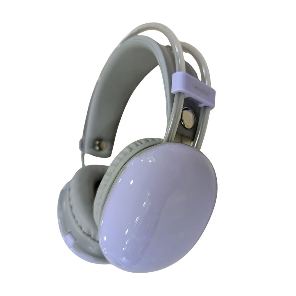 Audífonos Bluetooth 5.3 Moreka BL029 16 horas de musica iluminación RGB