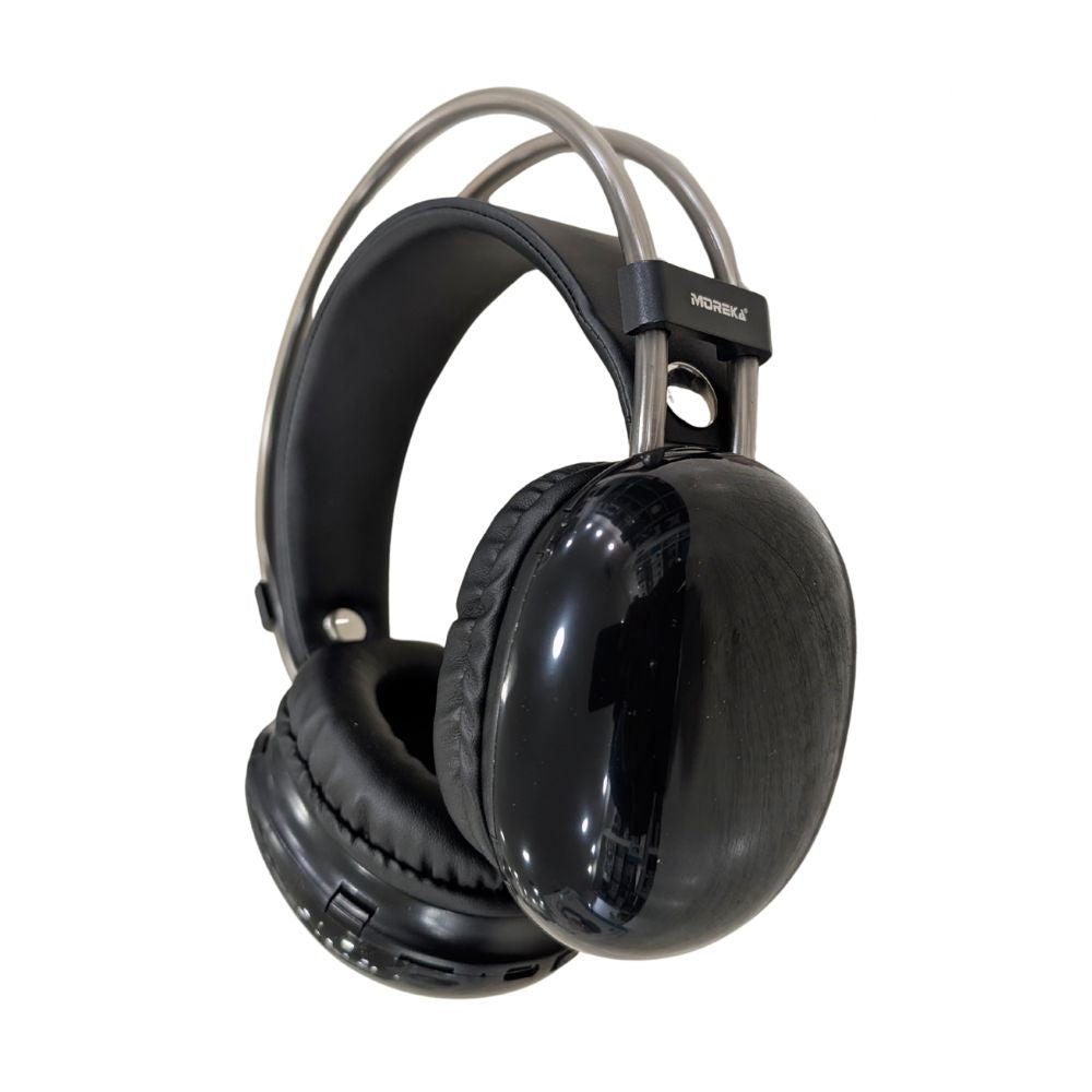 Audífonos Bluetooth 5.3 Moreka BL029 16 horas de musica iluminación RGB