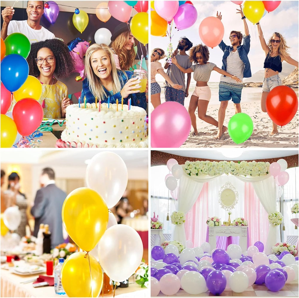 Bomba de Globos Eléctrica Portátil Inflador de Globos de Doble Boquilla 73005