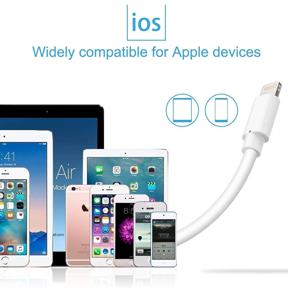 Cargador Moreka MR1436 Ligthning 2.4A Incluye Cable IP 1M