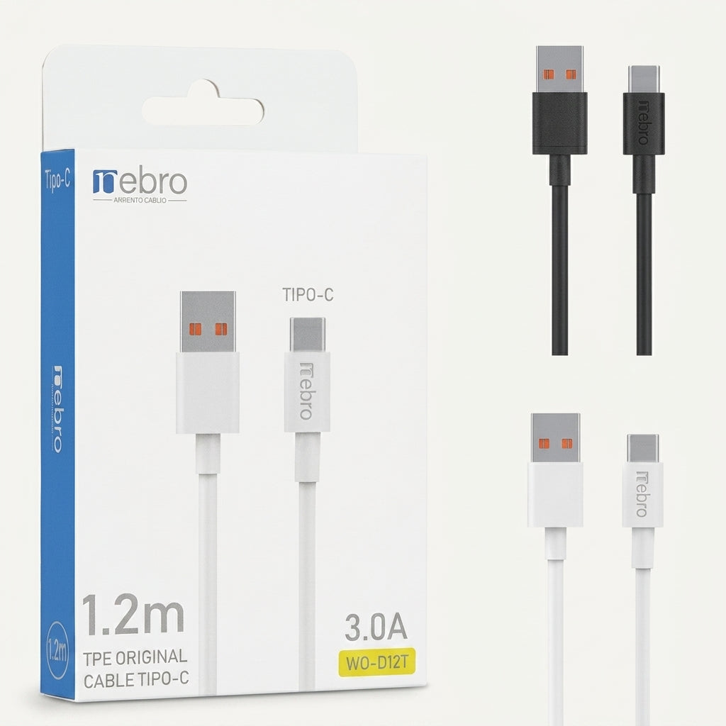Cable de Carga USB a Tipo-C Nebro WD-012T