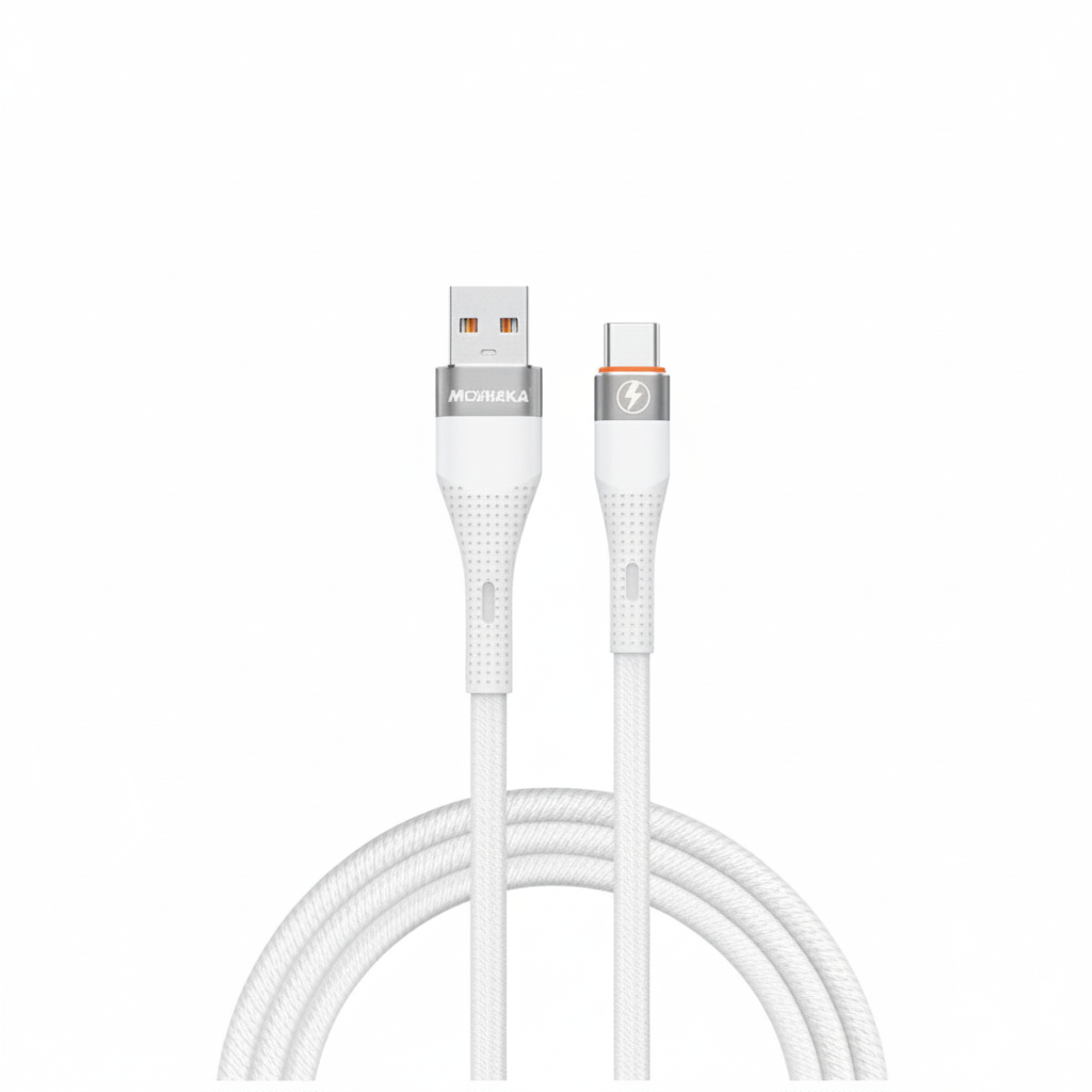 Cable Moreka Tipo C a USB CB-55 65W carga rápida 1.2M