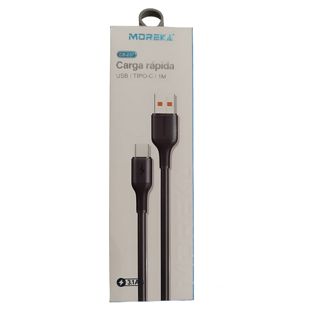Cable Tipo C CB-037 3.1 A y Datos de 1 M