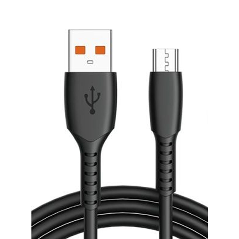 Cable Tipo V8 Micro USB, Moreka CB048 2.1A 1 M.