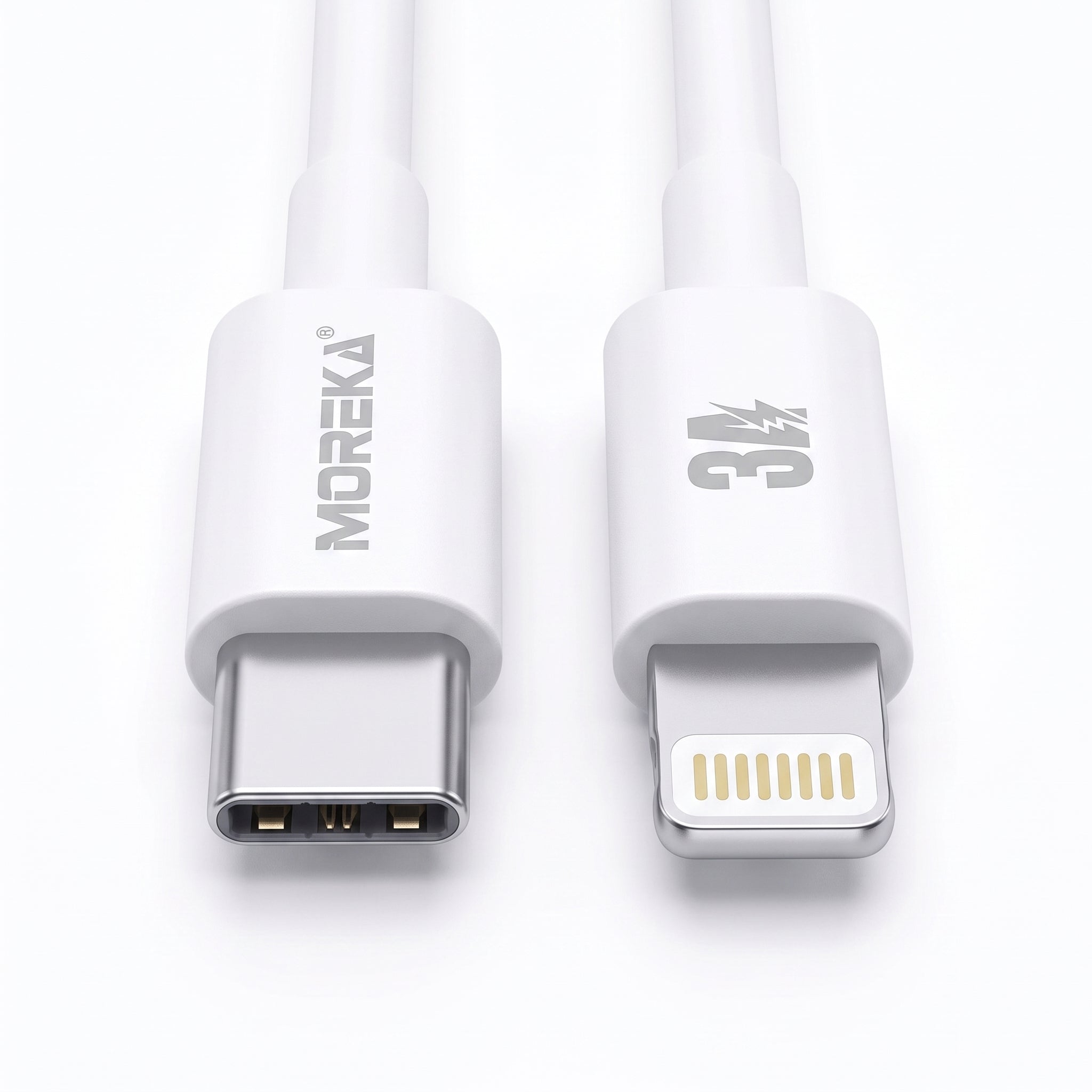 Cable Tipo-C a Lightning Moreka CB-47 27W