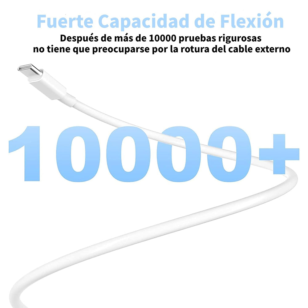 Cable Moreka Tipo C a C CB-43 45W carga rápida 2M