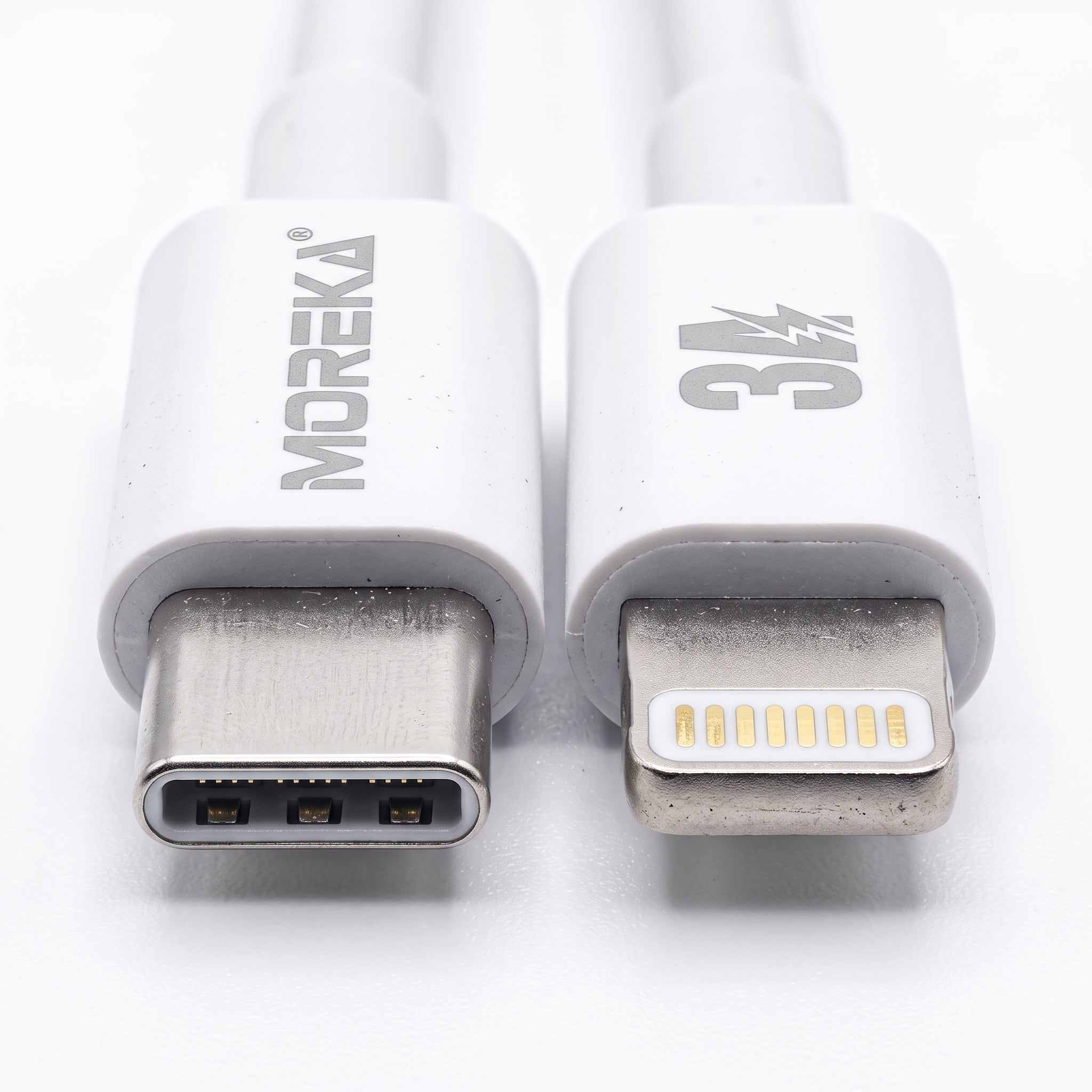 Cable Tipo-C a Lightning Moreka CB-47 27W