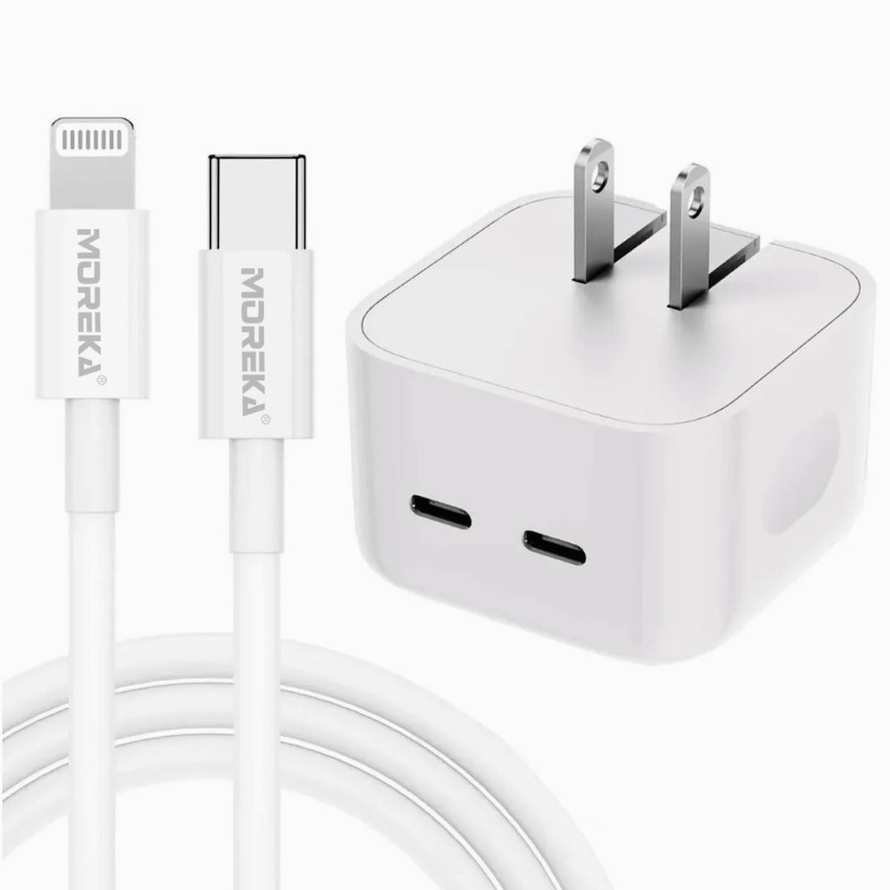 Turbo Cargador Moreka CC23 Puertos C C Cabe IP 1M