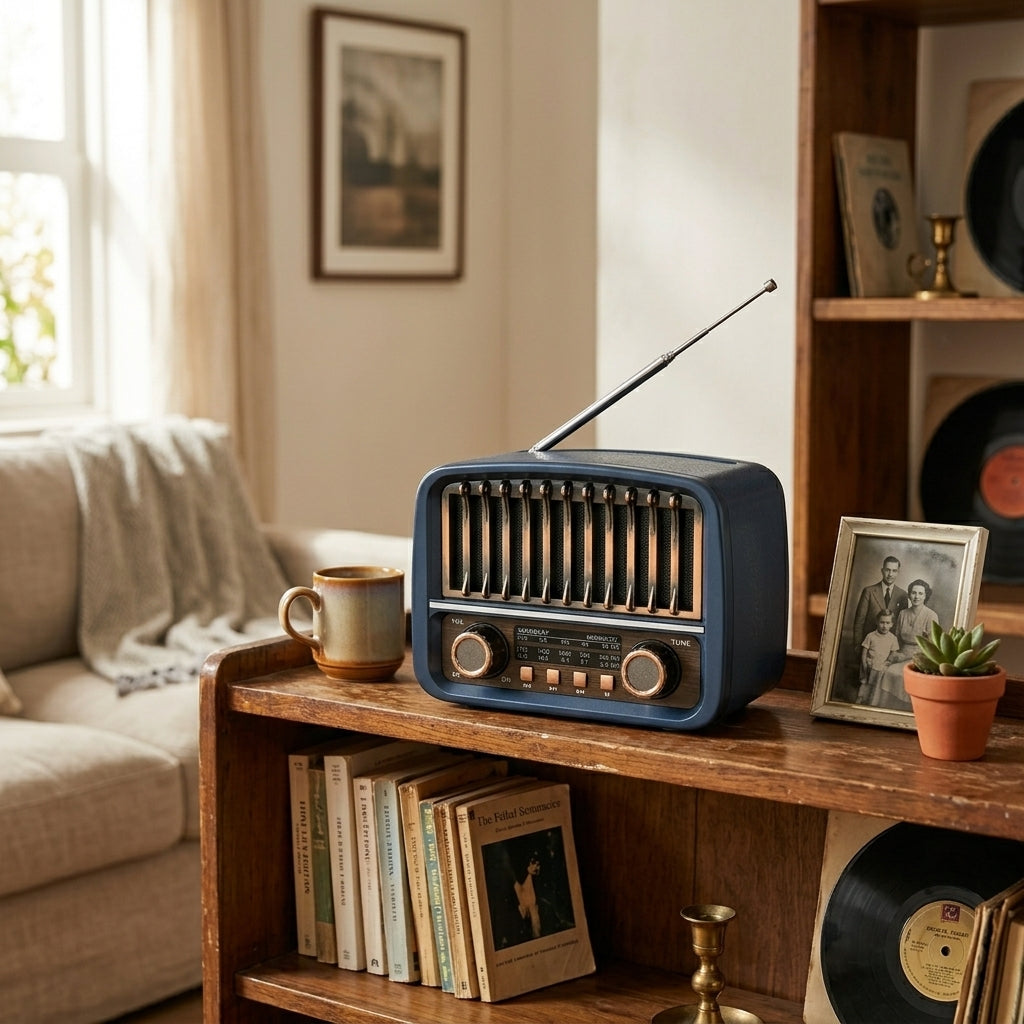 Radio bocina MOREKA con FM-AM, puerto USB-TF MOREKA-227