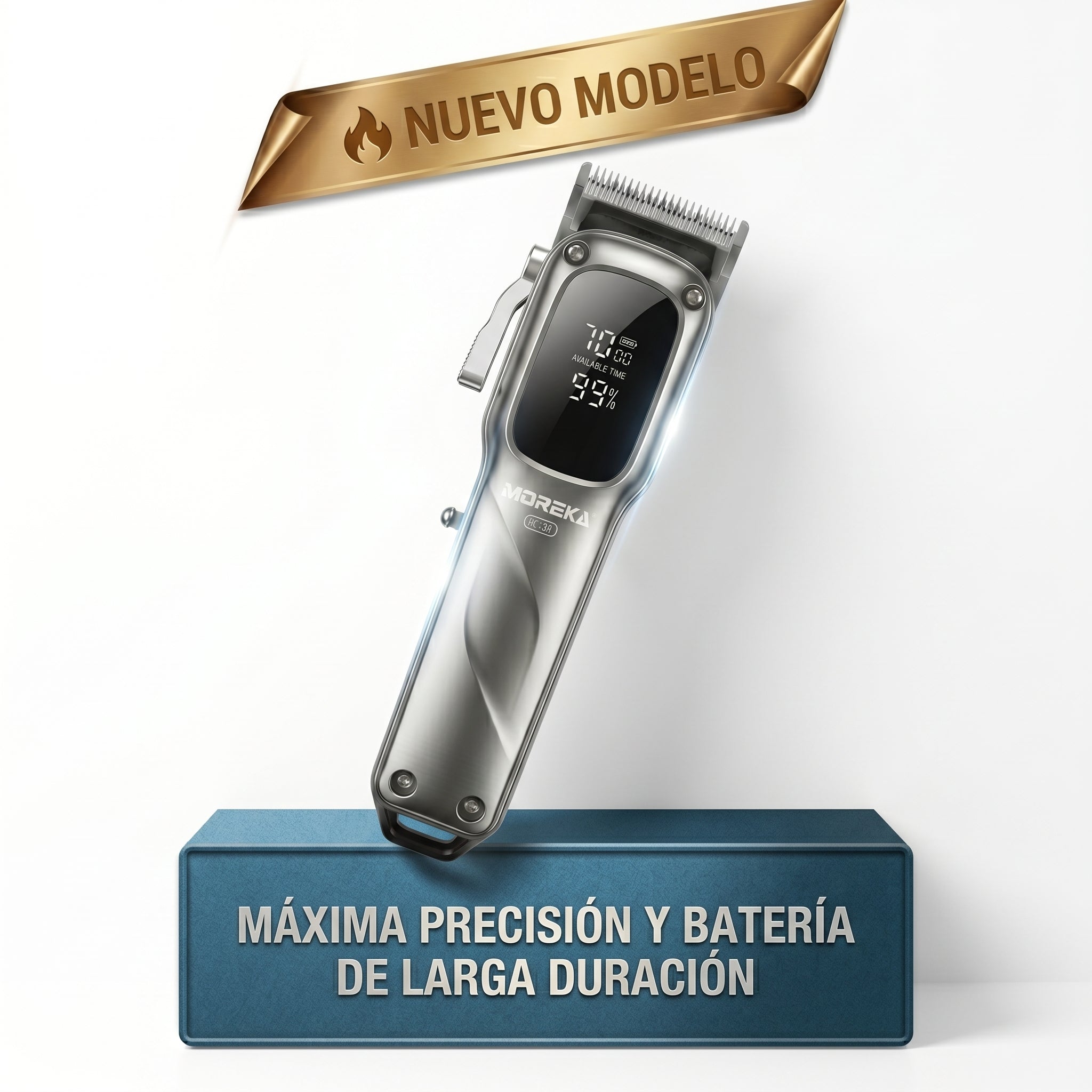 MAQUINILLA CON CUCHILLA AJUSTABLE Profesional B Carga - Moreka Modelo W-31