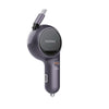 Cargador De Carro retráctil Moreka CP0075 Plug In 60w tipo C 80cm
