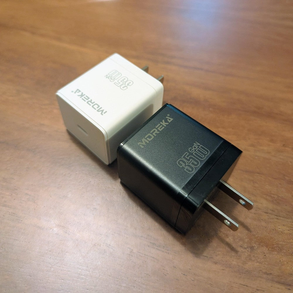 Turbo Cargador GaN 35W puerto C Moreka DHJ-35