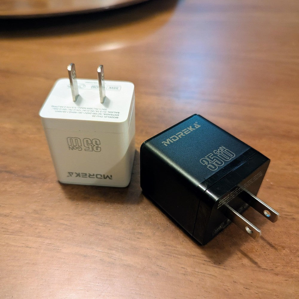Turbo Cargador GaN 35W puerto C Moreka DHJ-35