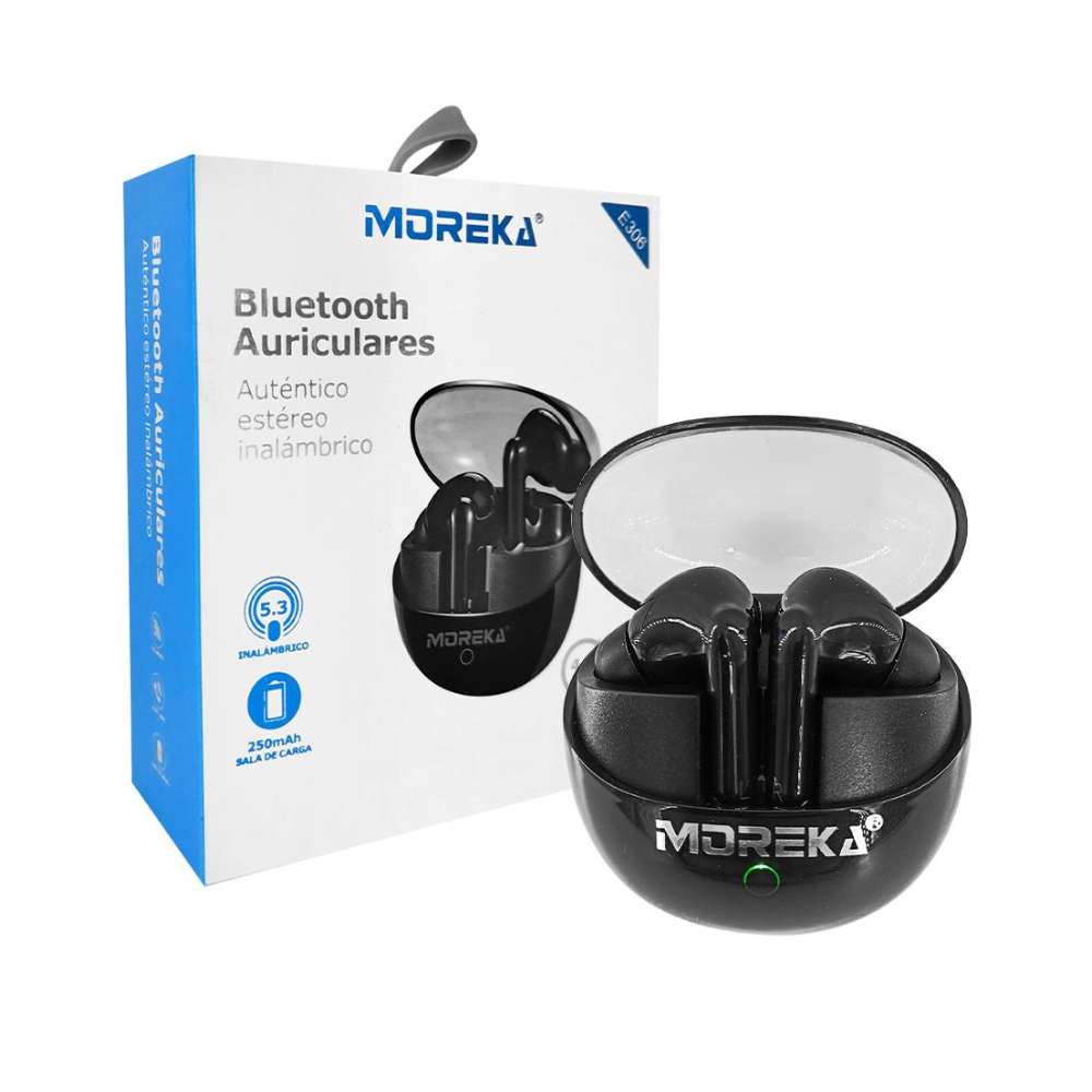 Audífonos Bluetooth Moreka E306 250mAh 5.3