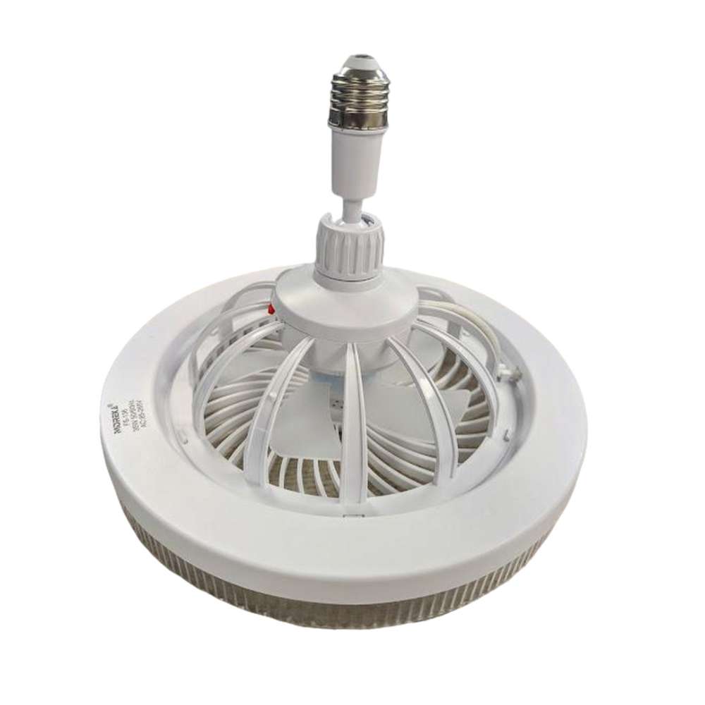Ventilador De Techo Con Lámpara Led Foco 35w Silencioso FS-136