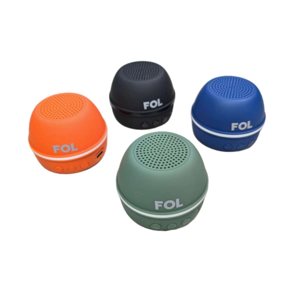Mini Bocina Fol 5W 600mAh Bluetooth aro magnético, USB TWS S196