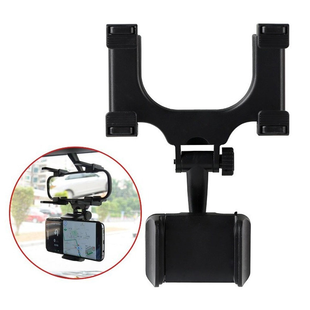 Soporte Porta Celular 360 Carro Auto Espejo Retrovisor  H2