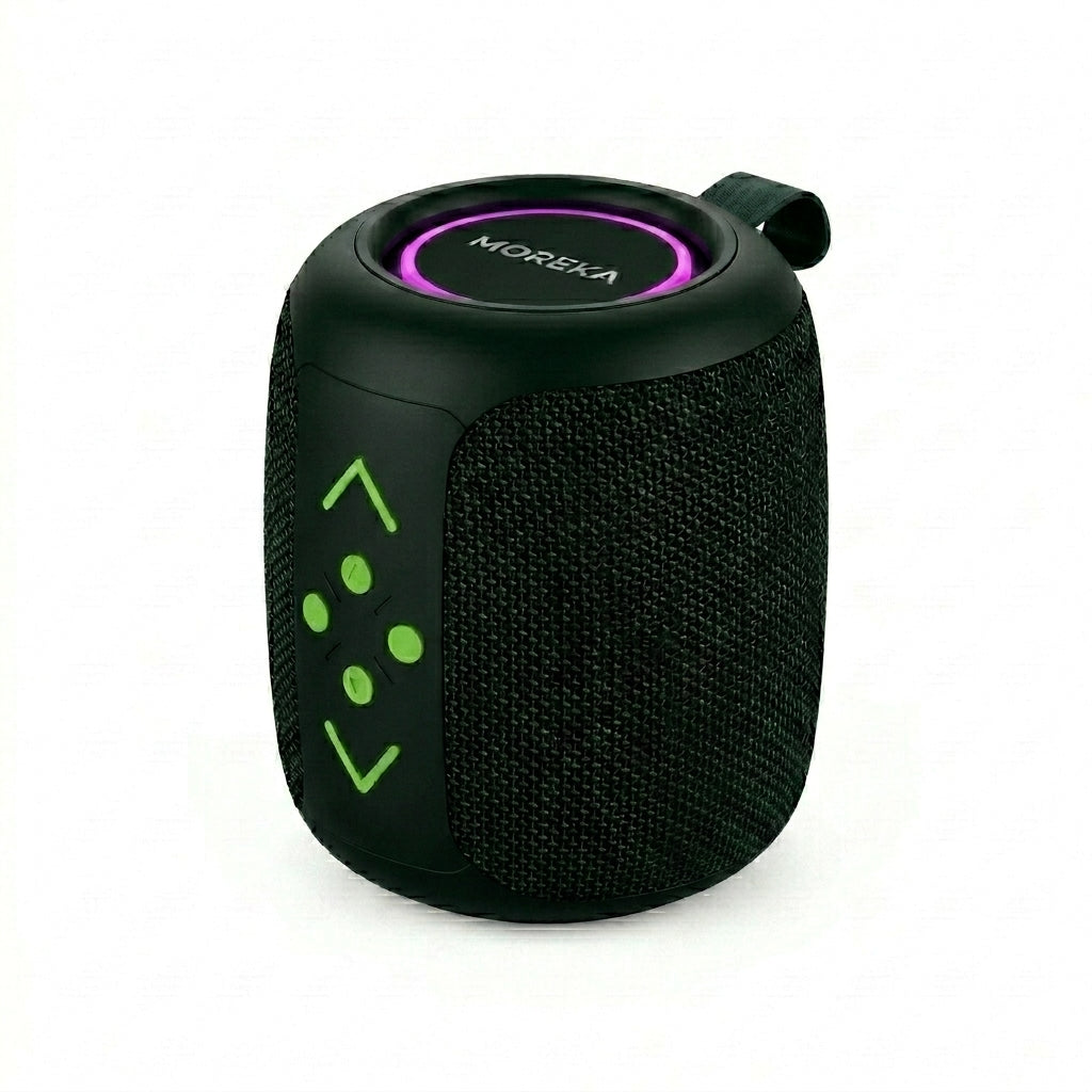 Altavoz Inalámbrico Portátil Moreka-446 Luz RGB 8W