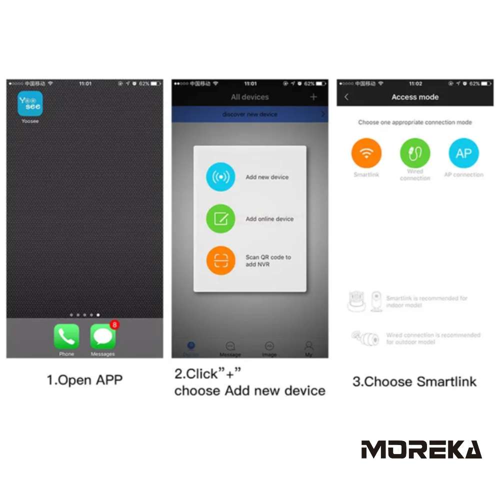 Cámara IP 360° Wifi 2mp Visión Nocturna 1080p Contra Agua IP66 Jk-002