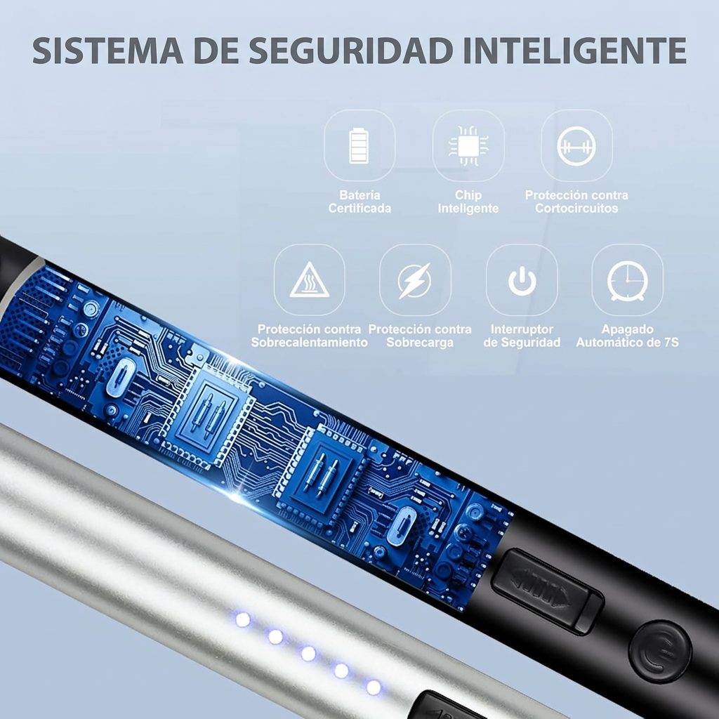 2pcs Usb Encendedor Eléctrico Portátil Recargable De Cocina JL817-2