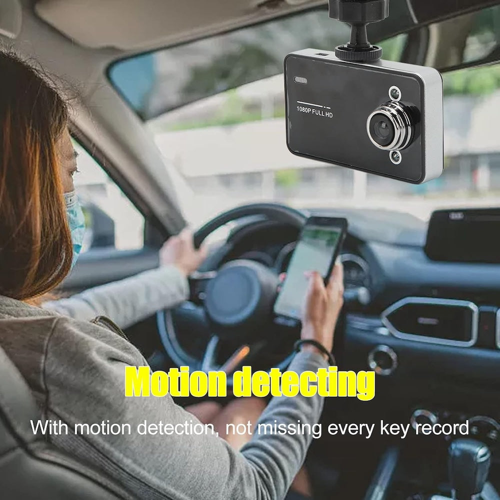 Cámara Para Auto Carro Grabadora De Viaje Full Hd 1080 P DVR JLY-K6000