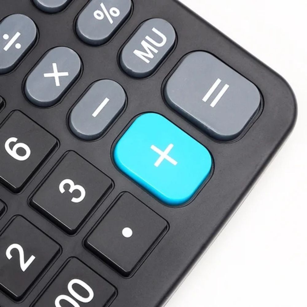 Calculadora electrónica Solar con 12 dígitos, pantalla grande JS-97B