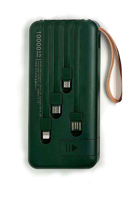 Powerbank Batería Portátil 10000mah K052 Salida C V8 IP K052