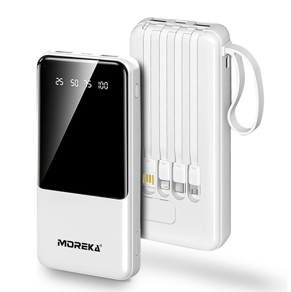 Power Bank Moreka K087 20000 mAh 74W 4 entredas 4 salidas