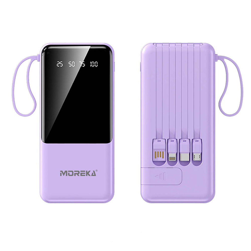 Power Bank Moreka K087 20000 mAh 74W 4 entredas 4 salidas