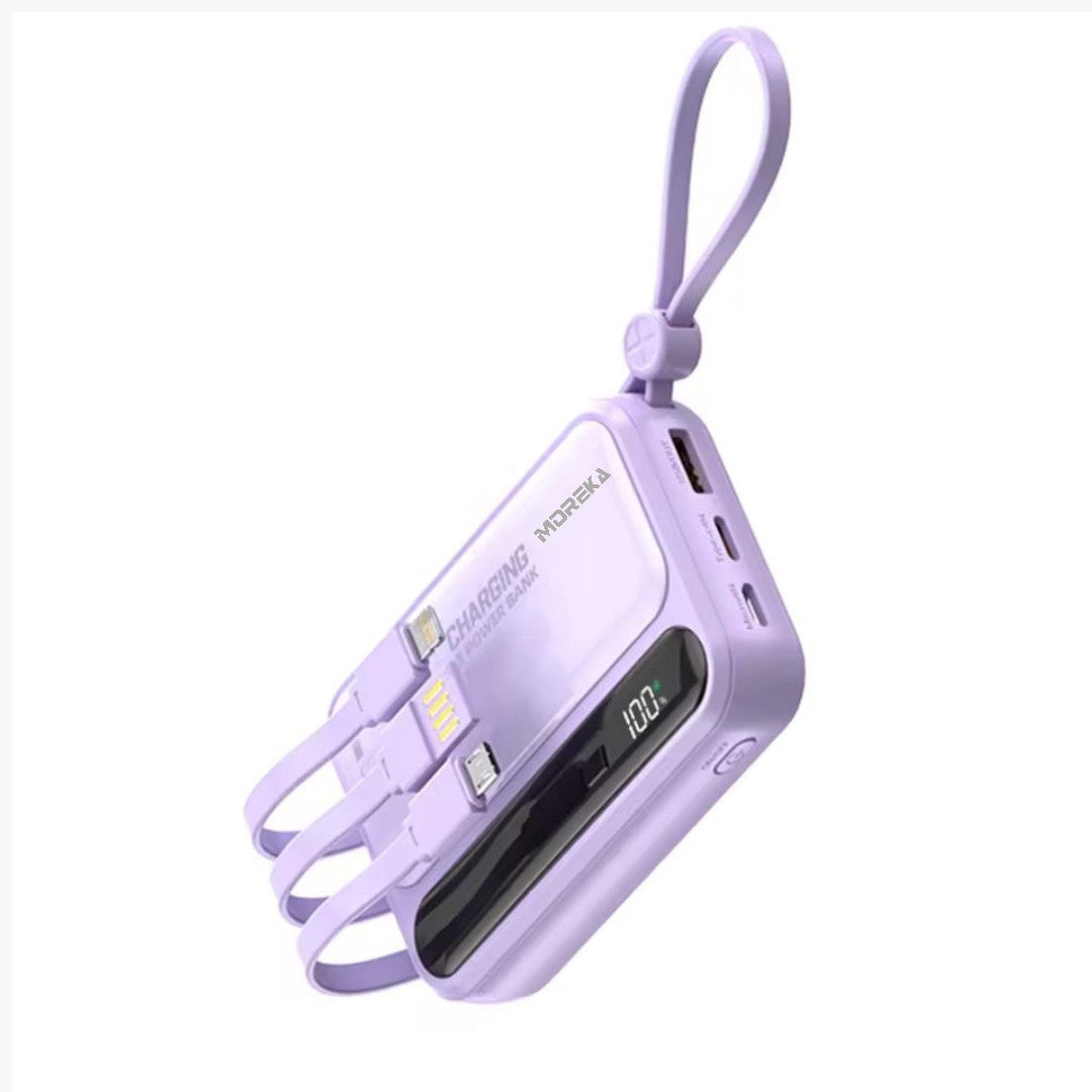 Power Bank Moreka K073 10000 mAh 37W 2 entredas 4 salidas