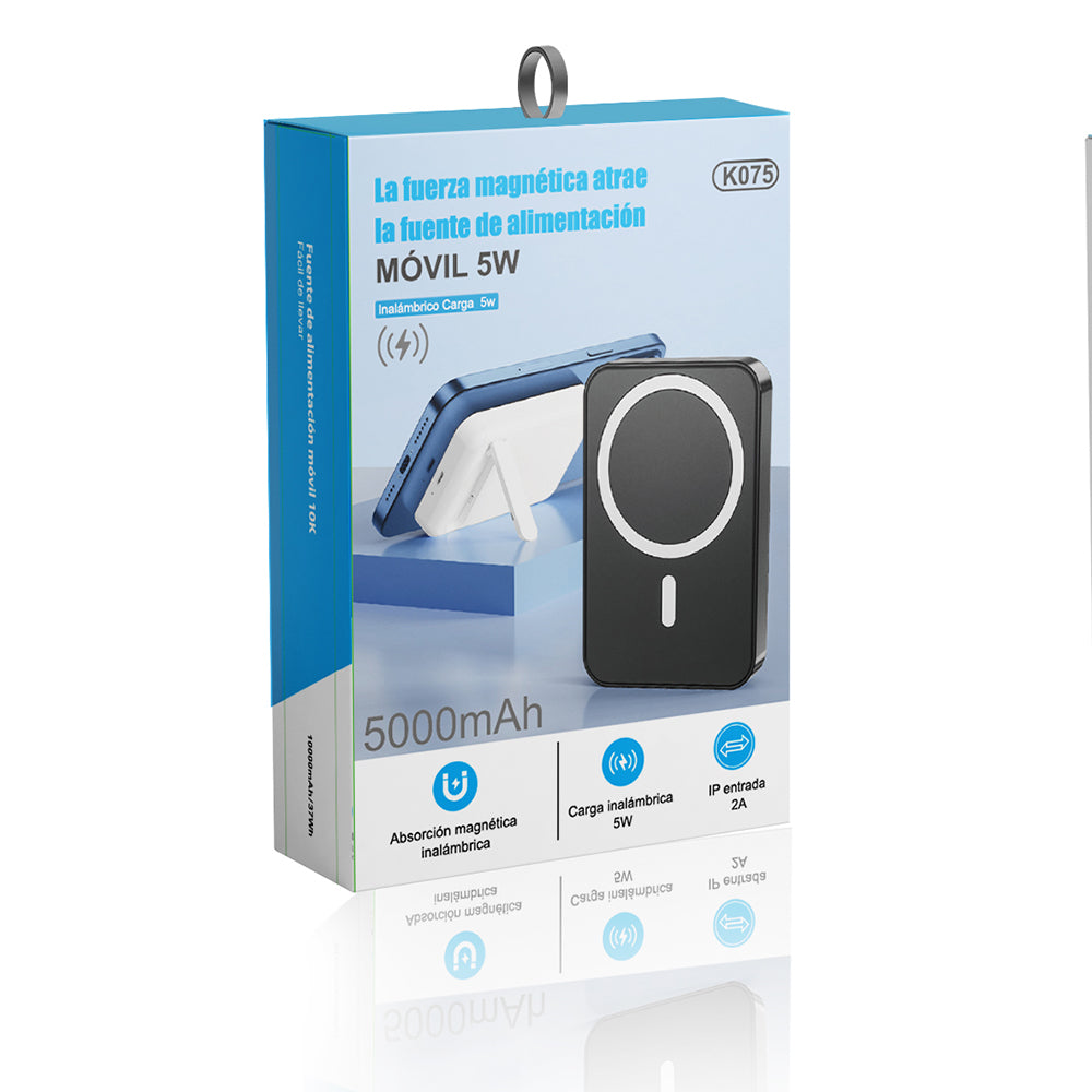 Power Bank Moreka K075 5000 mAh 18.5W inalámbrica 5W