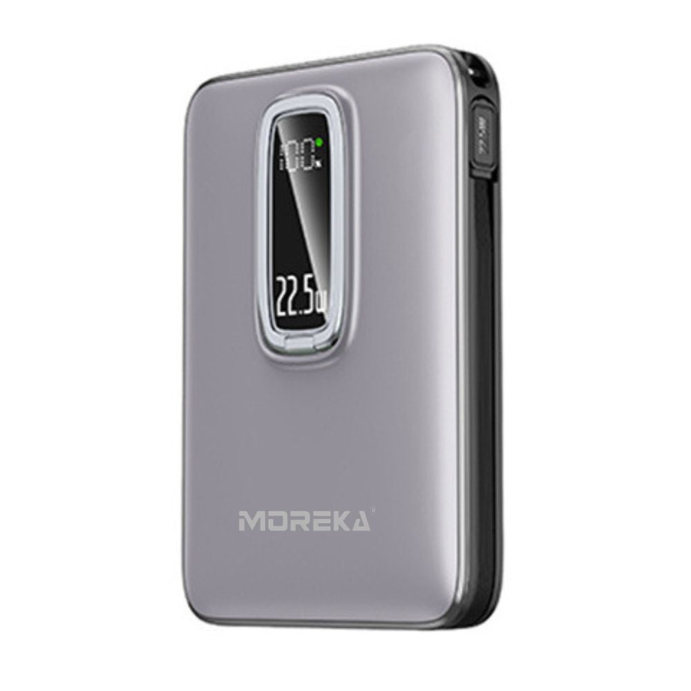 Power Bank MagSafe Moreka K096 12000mAh 22.5W Cable C incluido