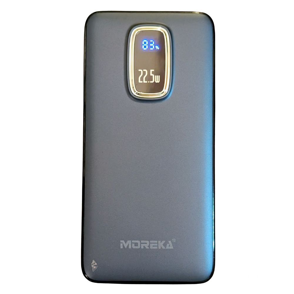 Power Bank Moreka K097 12000mAh  22.4W  Cables C Lightning V8