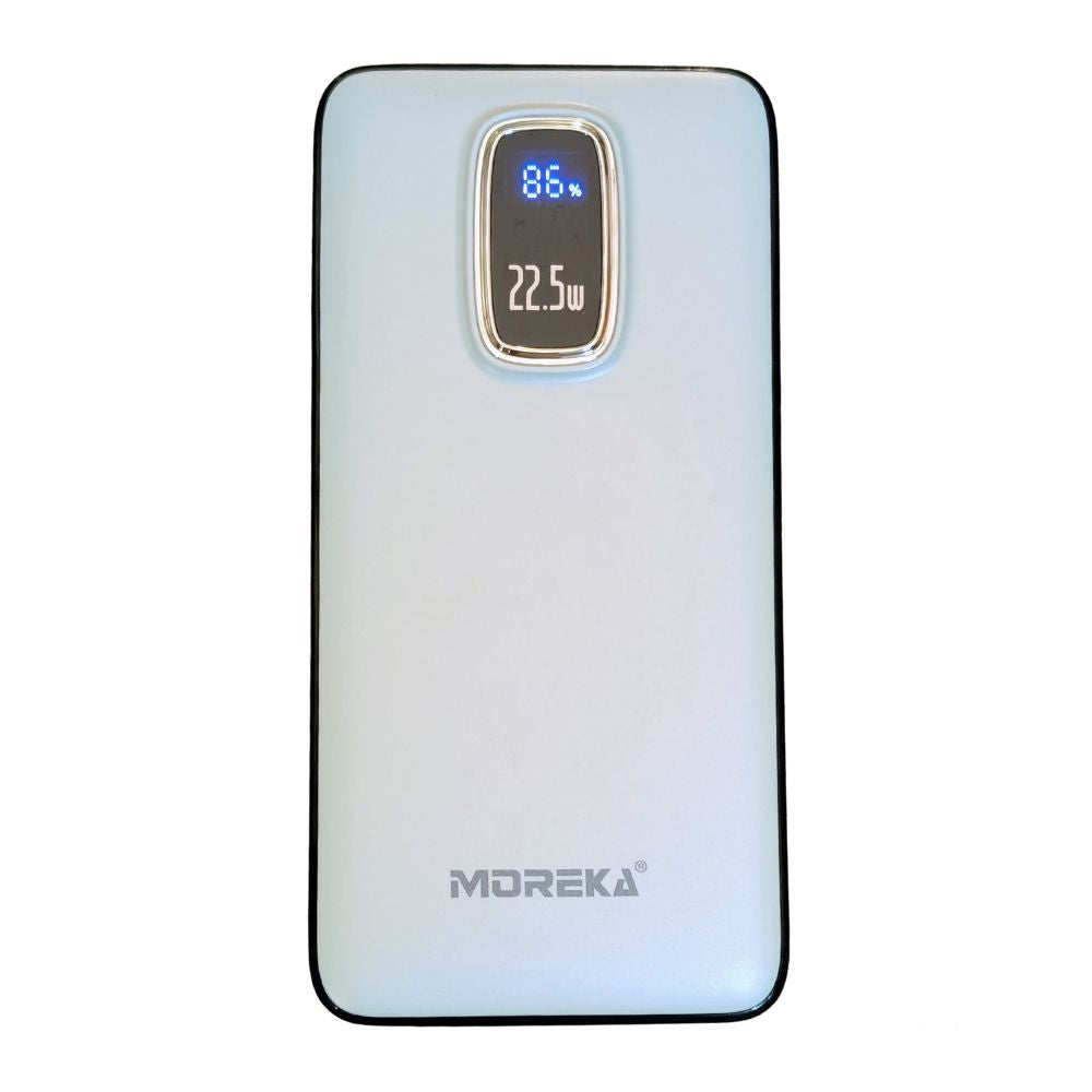 Power Bank Moreka K097 12000mAh  22.4W  Cables C Lightning V8