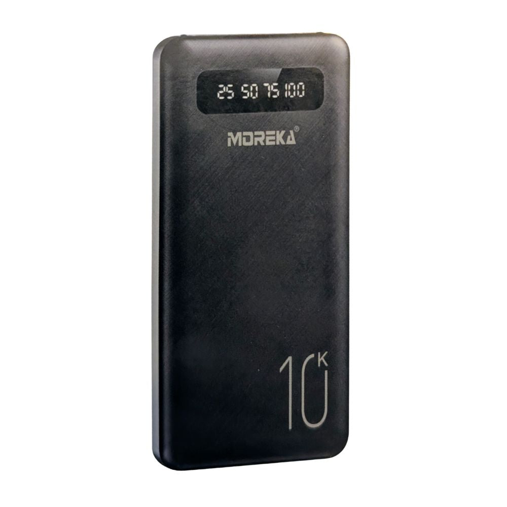 Power Bank Moreka K102 10000mAh 37Wh Linterna compacta ligera