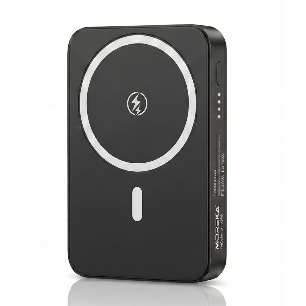 Power Bank Magnético Moreka K109 10000mAh con Carga Rápida Inalámbrica 15W y PD 20W