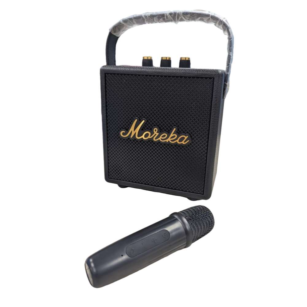 Bocina Karaoke Bluetooth microfonos Moreka 388
