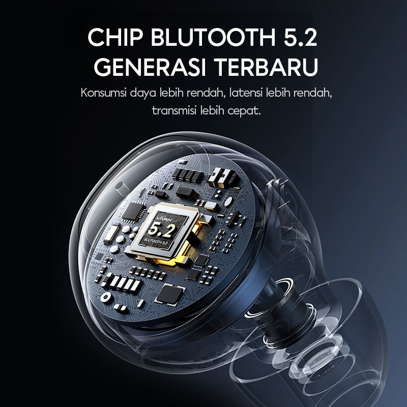 Audífonos Bluetooth 5.0 VIVAN Liberty T110 WaterProof IPX4 40 hrs