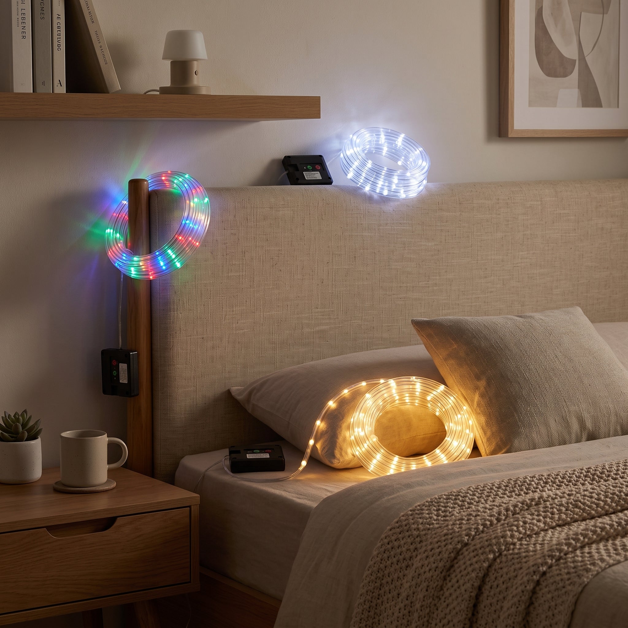Luces Decorativas LED Büytiti ZSD-290 12 Metros Batería Recargable Interior