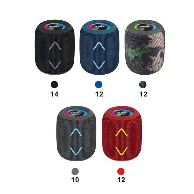 Bocina Bluetooth Moreka 450 TF Card Radio FM Resistente al agua