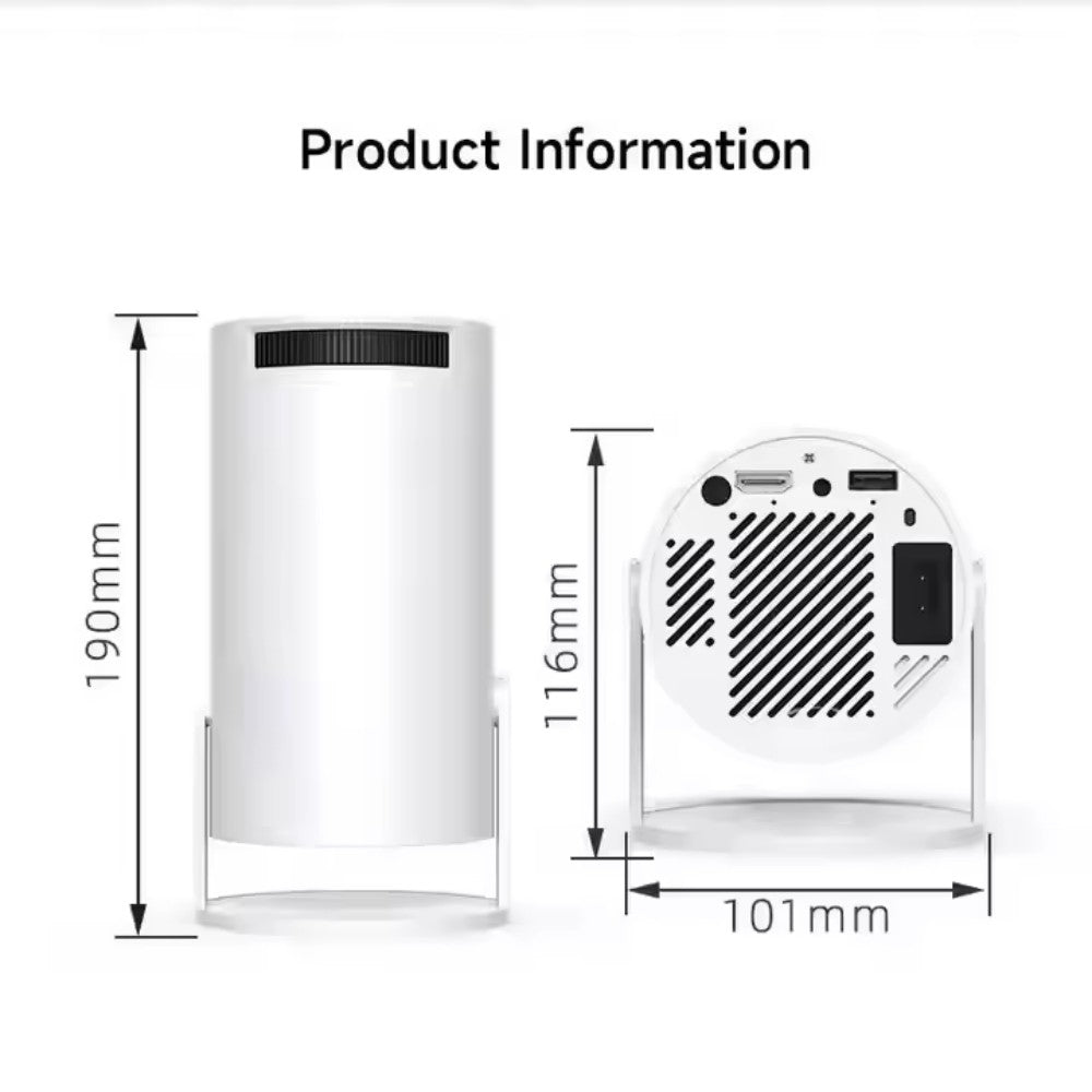 Proyector Android 4k Hd Wifi Smart Tv Videojuegos Portatil M300 MAX