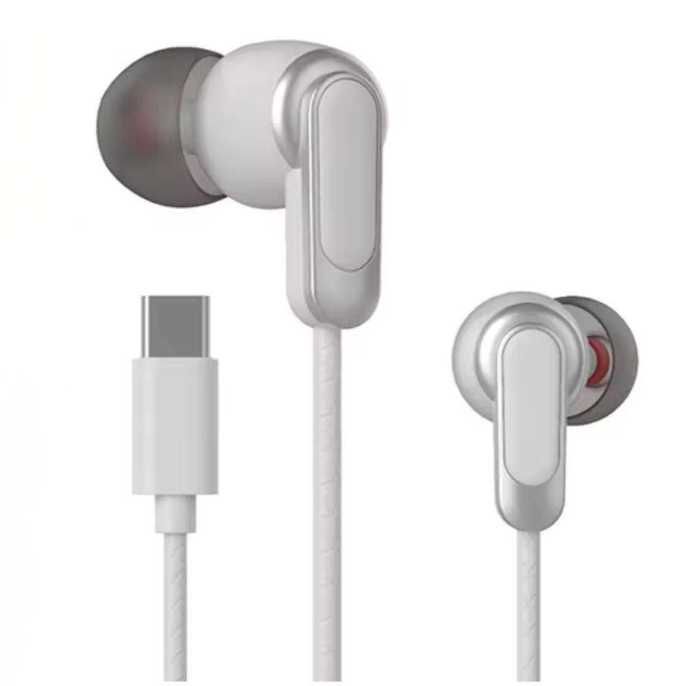 Audífonos Moreka M-927 Alámbricos Manos Libres conector tipo C Micrófono integrado