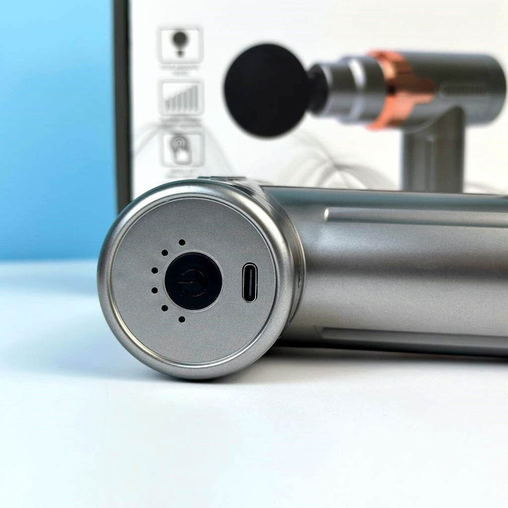 Pistola Muscular Masajeadora portátil Recargable Usb 6 Velocidades JY-760