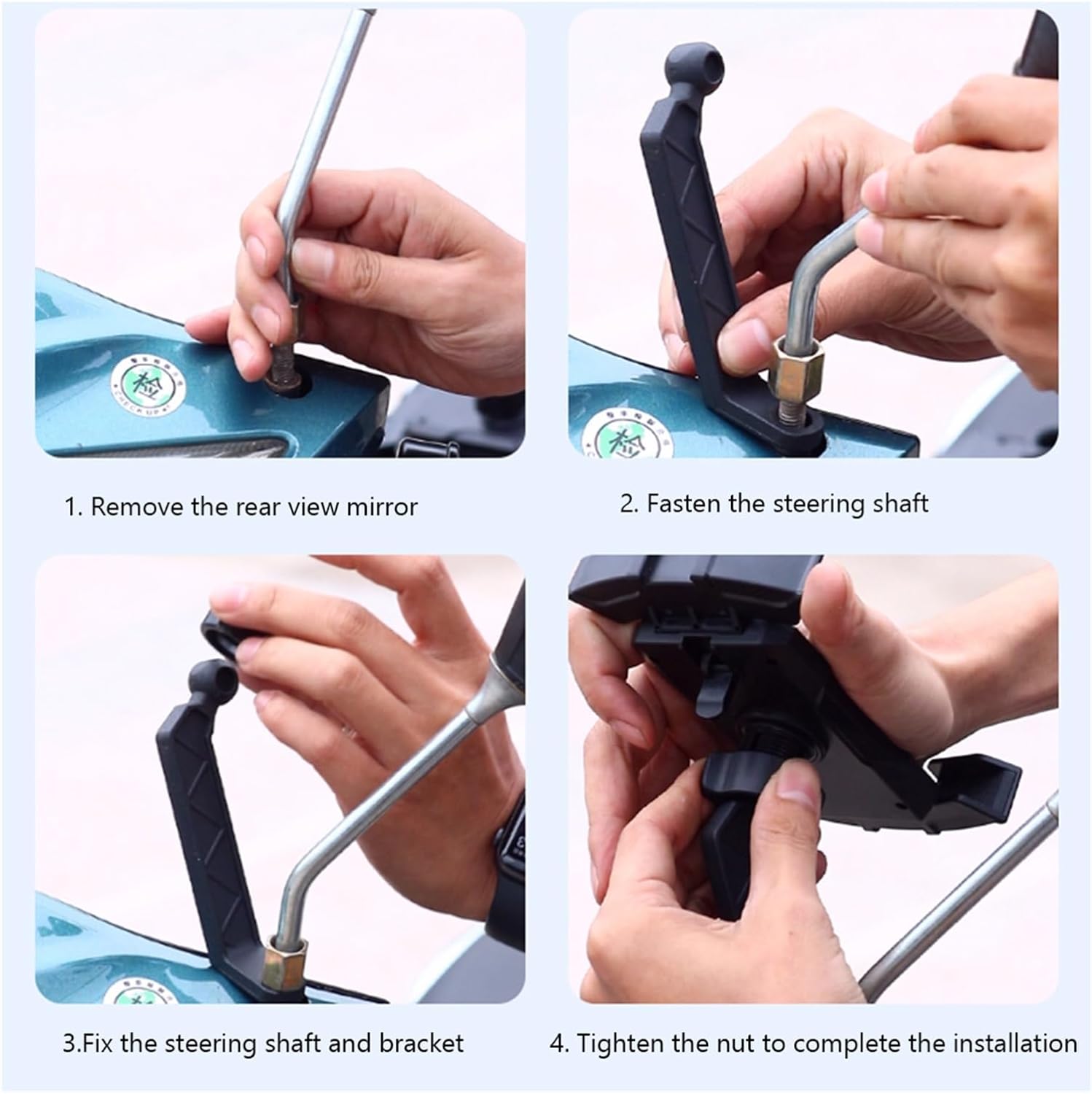 Soporte para Celular Moreka MH-70B para Motocicletas