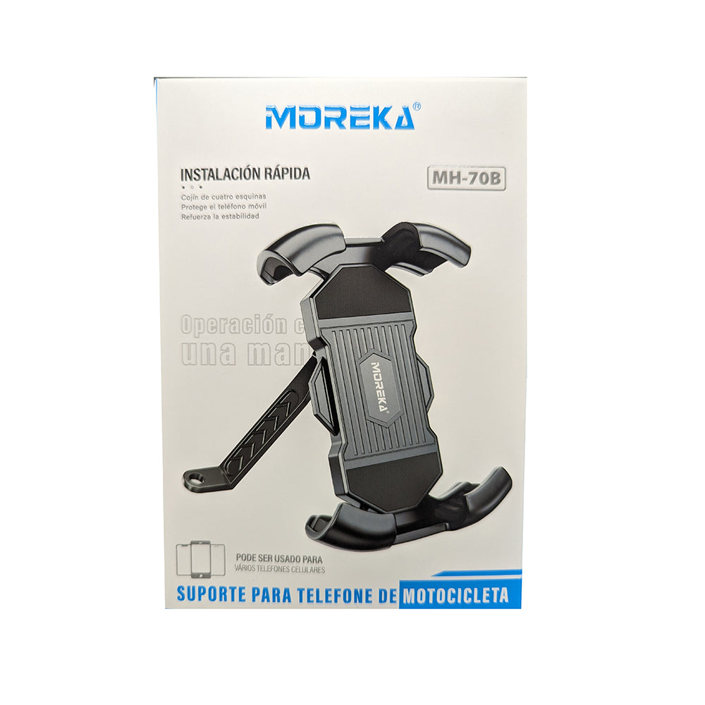 Soporte para Celular Moreka MH-70B para Motocicletas